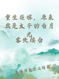 重生拒嫁，原来我是太子的白月光